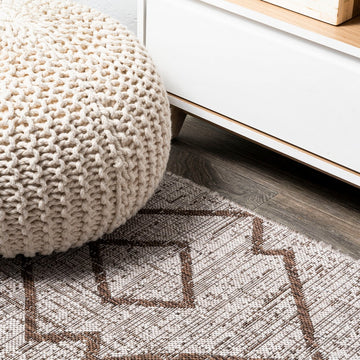 Carwa Tribal Diamond Trellis Indoor/outdoor Area Rug